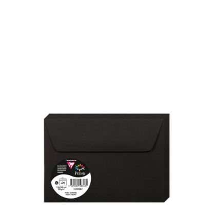 Picture of Pollen Envelopes 114x162mm (120gr) BLACK