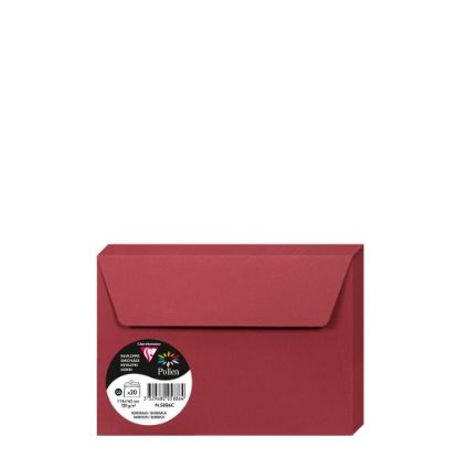 Picture of Pollen Envelopes 114x162mm (120gr) MAROON