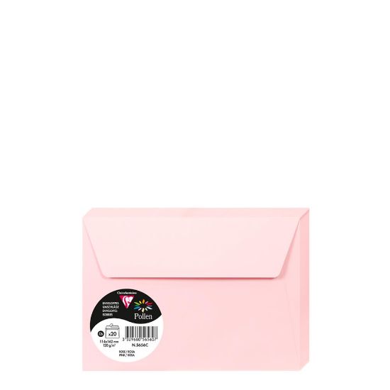 Picture of Pollen Envelopes 114x162mm (120gr) PINK