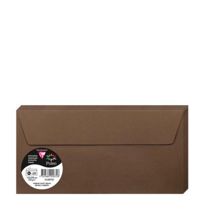 Picture of Pollen Envelopes 110x220mm (120gr) BROWN