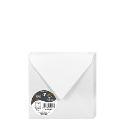 Picture of Pollen Envelopes 140x140mm (120gr) WHITE metallic