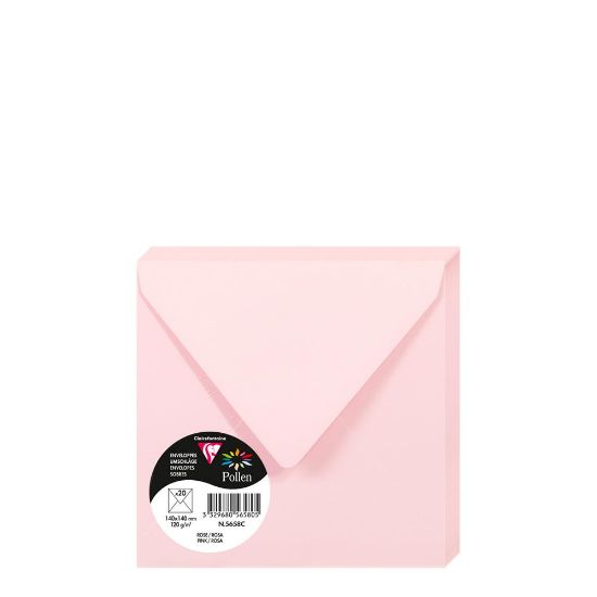 Picture of Pollen Envelopes 140x140mm (120gr) PINK