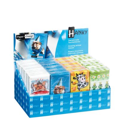 Picture of Handkerchiefs  - BLUE set (24pcs)