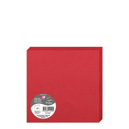 Picture of Pollen Cards 160x160mm (210gr) RED INTENSIVE