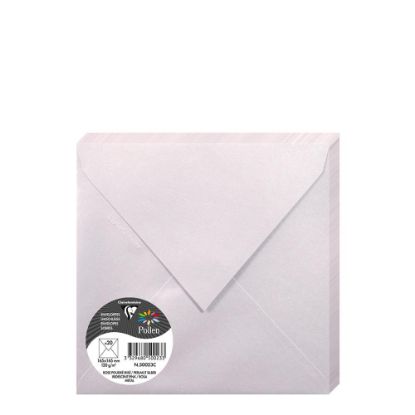 Picture of Pollen Envelopes 165x165mm (120gr) PINK metallic