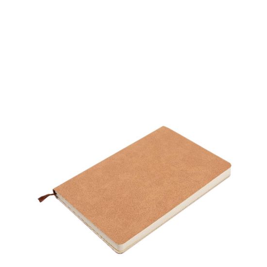 Εικόνα της PU Leather Brown notebook (A5) 14.5x21cm