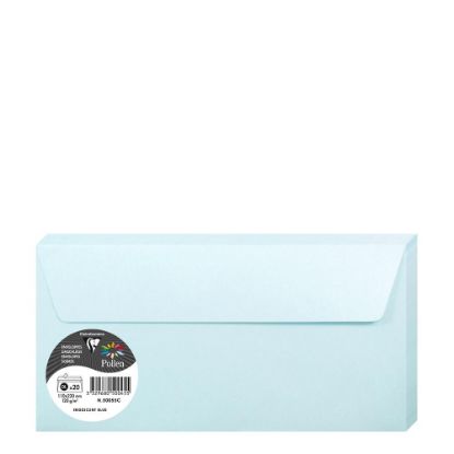 Εικόνα της Pollen Envelopes 110x220mm (120gr) BLUE metallic