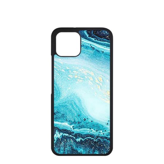 Picture of APPLE case (iPHONE 13) TPU BLACK with TEMPERED GLASS