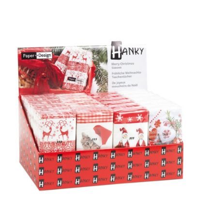 Εικόνα της HANKIE- XMAS SET/24PCS  -01959