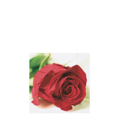 Picture of Napkins 25x25 - Red and Fragrant