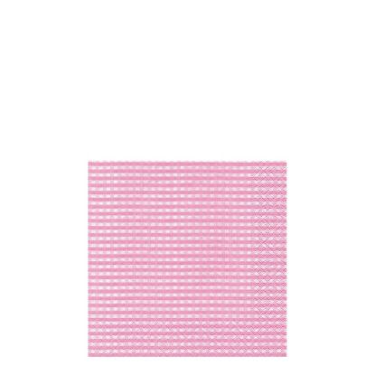 Picture of NAPKIN 25X25 VICHY ROSE -11061