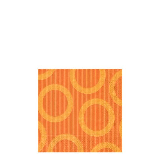 Picture of NAPKIN 25X25 CIRCLE ORA -18201