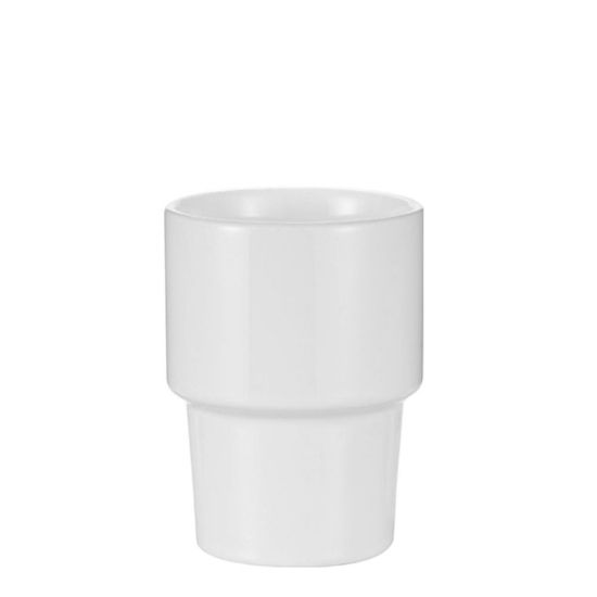 Picture of MUG WHITE/GLOSS - 12oz Stackable Travel Mug