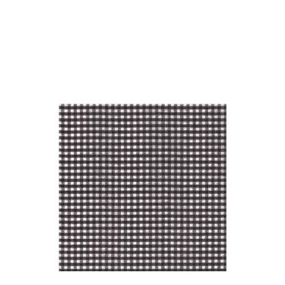 Picture of NAPKIN 33X33 VICHY BLK  -21065