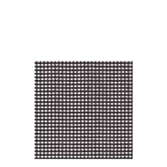 Picture of NAPKIN 33X33 VICHY BLK  -21065