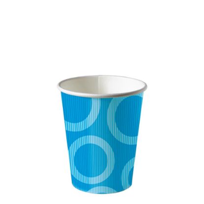 Picture of CUP PAPER-CIRCLE AQUA   -96207