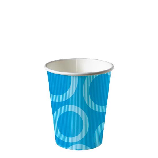 Picture of CUP PAPER-CIRCLE AQUA   -96207