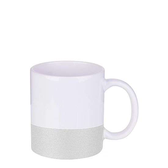 Picture of MUG 11oz (GLITTER) SILVER bottom