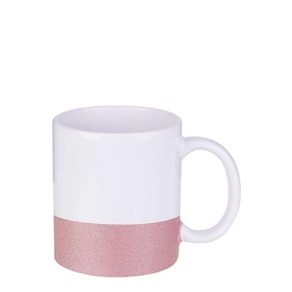 Picture of MUG 11oz (GLITTER) PINK bottom