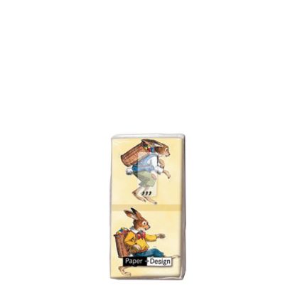 Picture of HANKIE- BUNNY AT WORK   -01174
