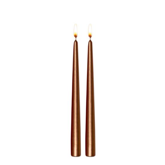 Picture of CANDLE TWIN 24CM-U.COPPE-98602