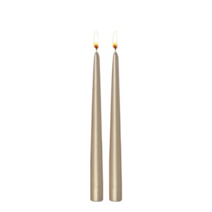 Picture of CANDLE TWIN 24CM-U.PEARL-98603