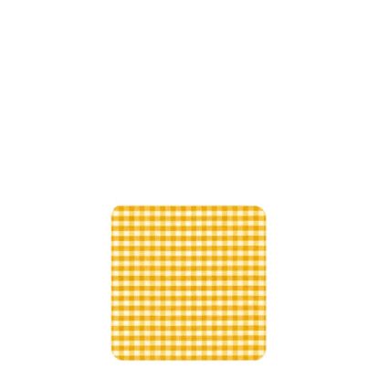 Picture of COASTER- VICHY YELLOW   -02284