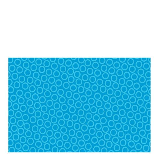 Picture of TABLE COVERS-CIRCLE AQUA-92207