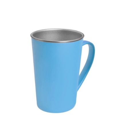 Picture of Tumbler 17oz (With Handle) BLUE PolyWrap Matt