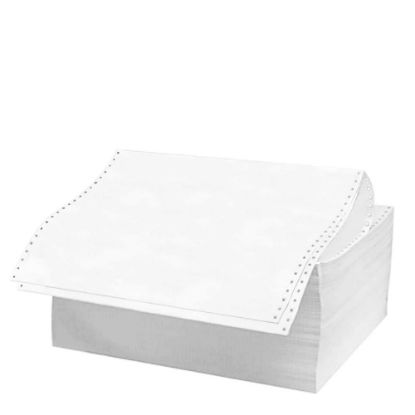 Picture of 11"x 14.5" (2ply) WHITE (no side perforation)
