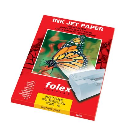 Picture of FOLEX Inkjet Paper A3/120gr - 2-sided, High Resolution