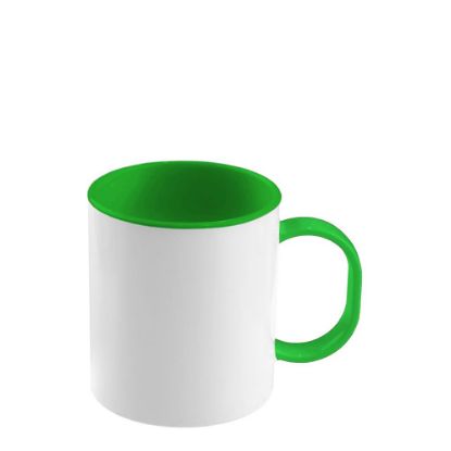 Picture of Plastic Mug 11oz. (Inner+Handle) GREEN