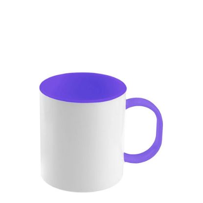 Picture of Plastic Mug 11oz. (Inner+Handle) PURPLE