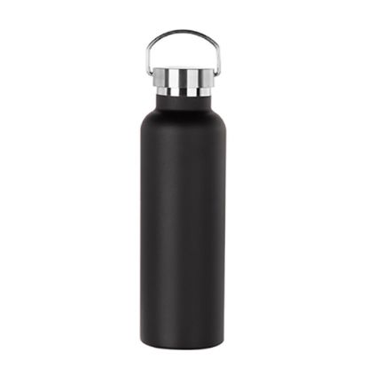 Picture of Portable Bottle 25oz (Black) Powder Coated Matt