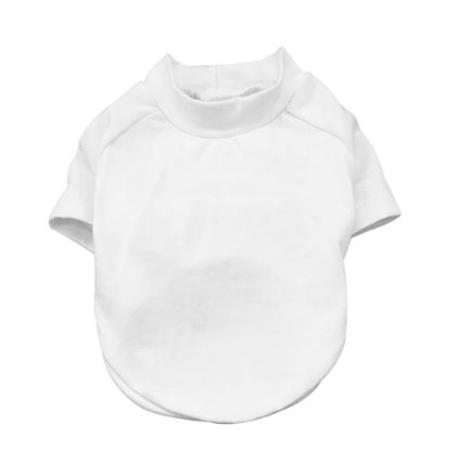 Picture of Pet Cloth T-Shirt (Large) WHITE Soft polyester