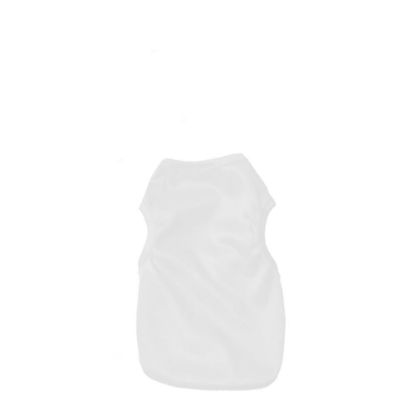 Picture of Pet Cloth Waistcoat (XSmall) WHITE Soft polyester