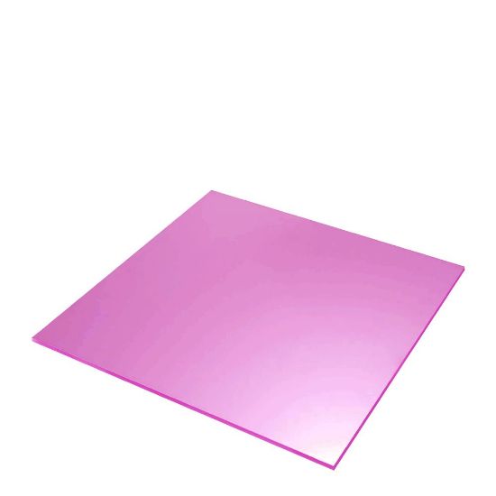 Picture of Acrylic sheet XT 3mm (40x30cm) Pink mirror