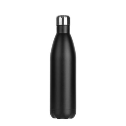 Picture of Bowling Bottle 25oz/750ml (Black) Powder Coated Matt