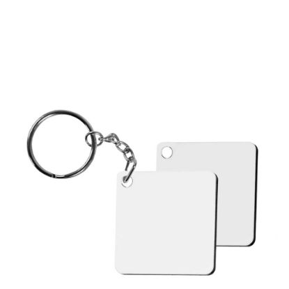 Picture of Keyring -HB Gloss- 3.5x3.5cm (Square) 2-sided/3.18mm