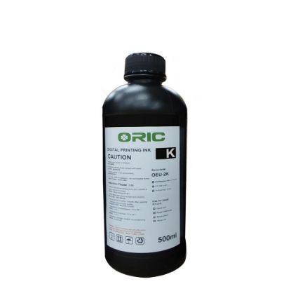 Εικόνα της UV ink (500ml) Black Oric