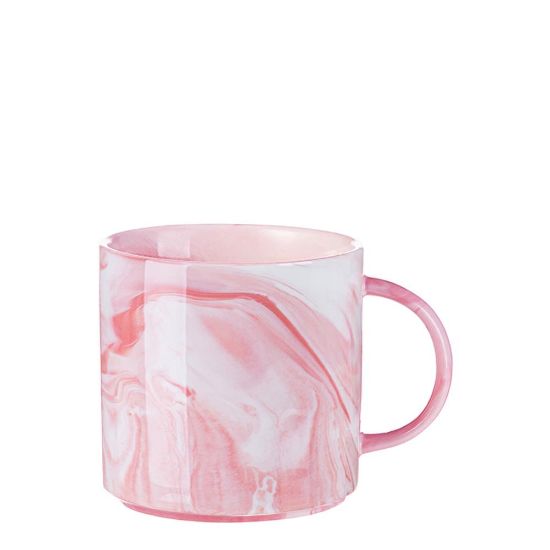 Picture of MUG 12oz/Stackable (Marble) Pink