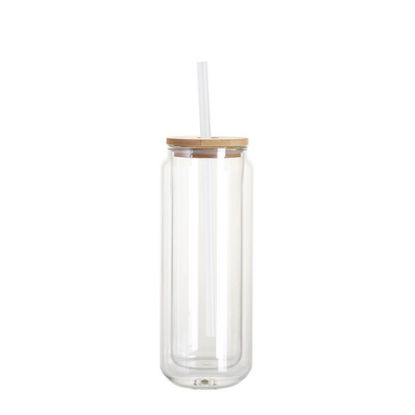 Picture of Skinny Glass Tumbler 15oz (Double wall) CLEAR