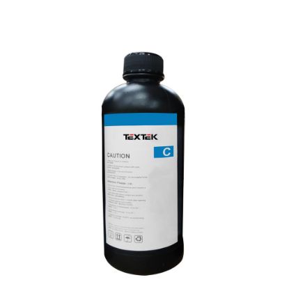 Picture of UV ink (500ml) Cyan TexTek