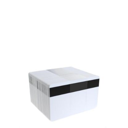 Εικόνα της PVC Cards ( WHITE) Magnetic strip Hi-Co/Proximity 85x55mm - 100 cards
