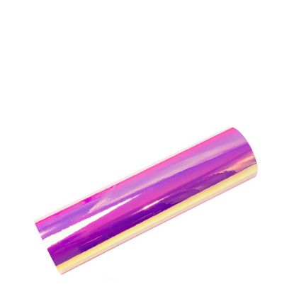 Picture of PVC Sticker 30x30cm (Rainbow) Purple to Pink - 10sh.