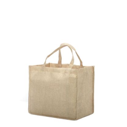 Picture of Shopping Bag (Burlap) 30x30x19cm side gusset