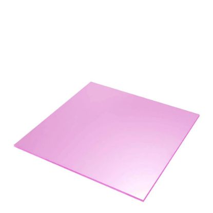 Picture of Acrylic sheet GS 3mm (40x30cm) Pink mirror