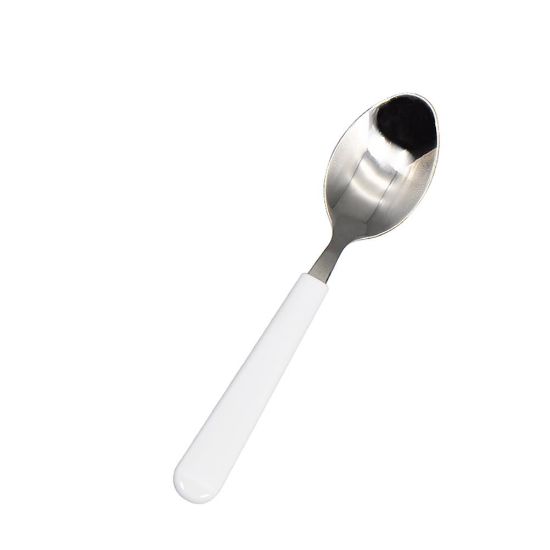 Picture of Adult SPOON (18.6x3.9 cm) Stainless Steel with polymer handle