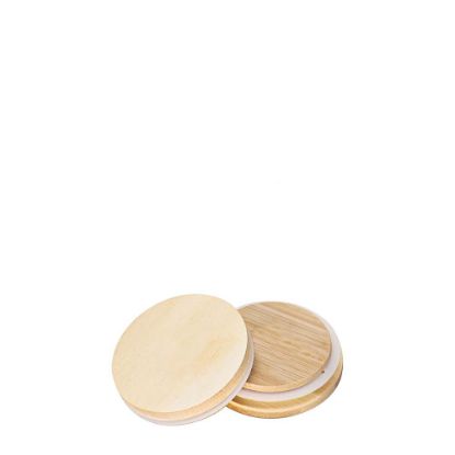 Picture of Wooden Lid (diam.6.5 cm) for Glass Candlestick