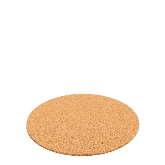 Picture of Adhesive Cork for Coasters - Round diam.9cm